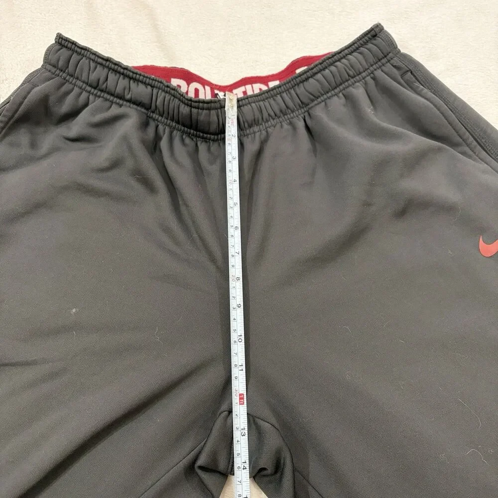 Nike Dri Fit Alabama Sweatpants Mens XL Dark Gray Crimson Tide Training Pants